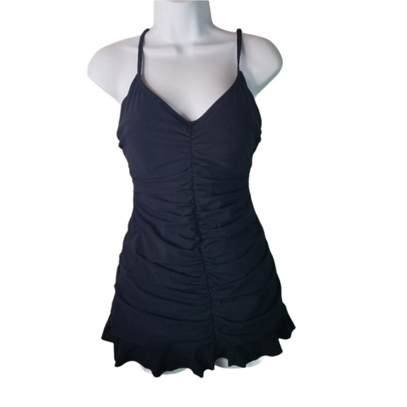 Profile by Gottex black one piece swimsuit - Picture 1 of 7